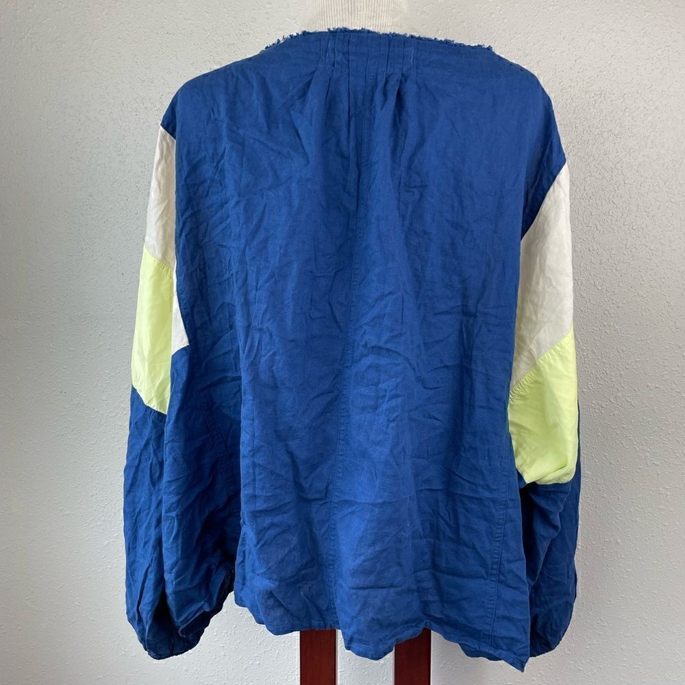NWT Blue Alpine Pullover Light Jacket Top Size L - Picture 5 of 7